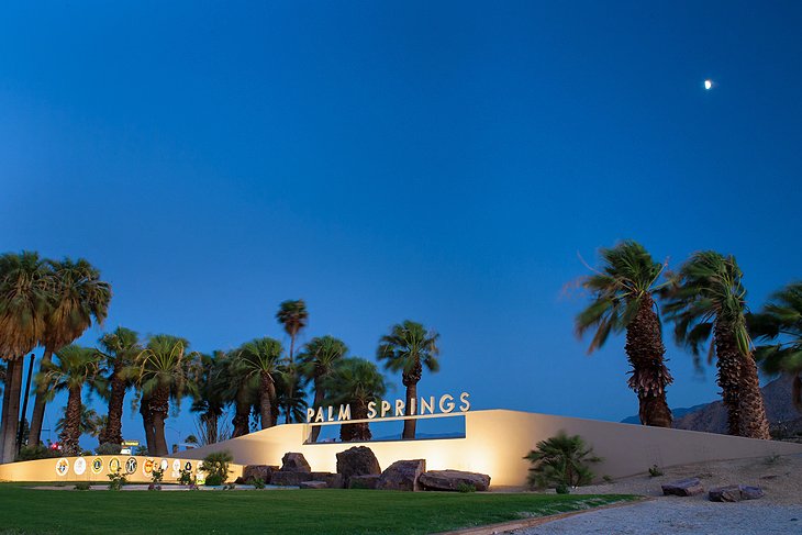 Evening in Palm Springs