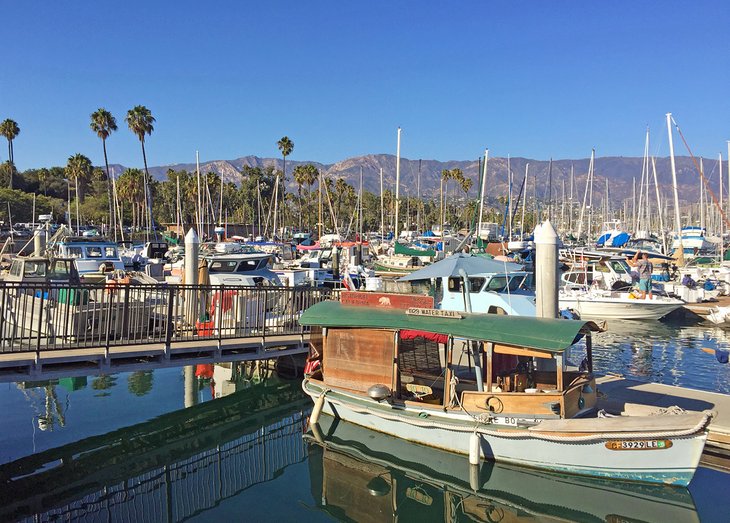 Santa Barbara Maritime Museum and the Santa Barbara Harbor