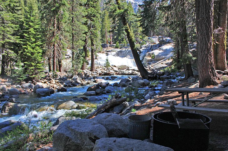 6 mejores campings en el Parque Nacional Sequoia