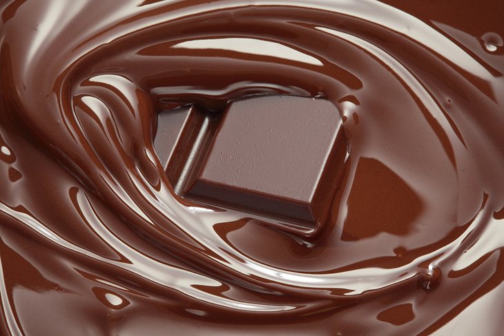 Melting chocolate