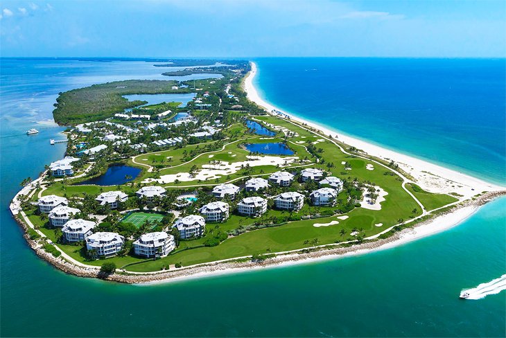 US States, Cities & Towns Postcards SANIBEL ISLAND THE COLONY BEACH ...