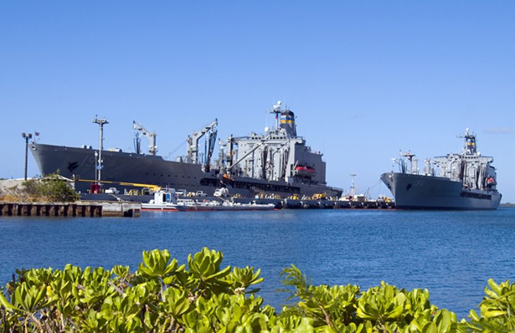 Pearl Harbor et le mémorial de l'USS Arizona