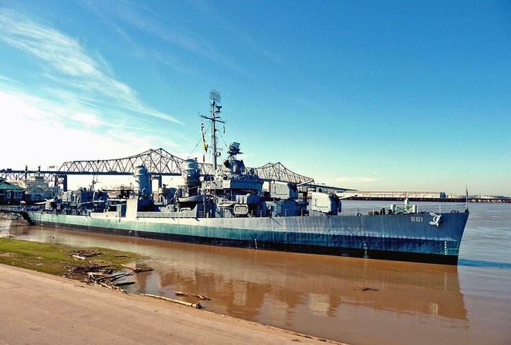 USS Kidd and Veterans Memorial