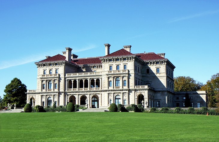 The Breakers mansion in Newport, Rhode Island