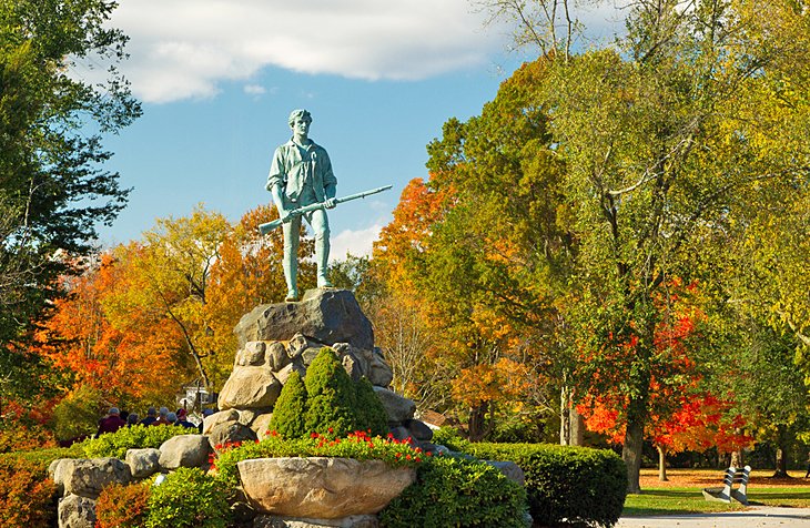 Minuteman on Lexington Green