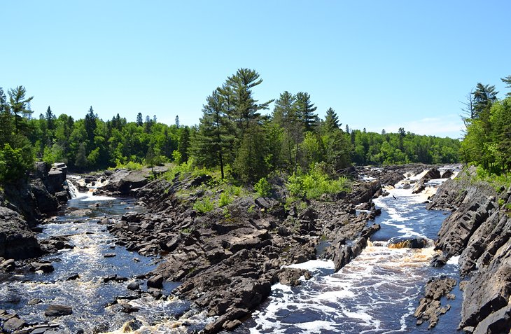 The St. Louis River at Jay Cooke State Park