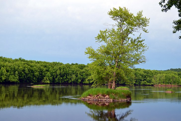 One of Wild River State Park's many river views