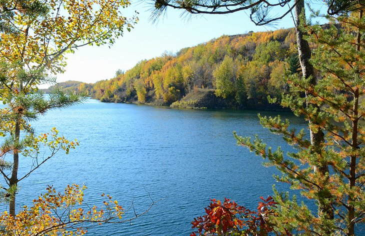 Lac de la mine Huntington