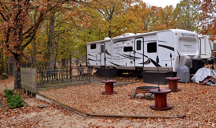 9 mejores campamentos en el lago de los Ozarks