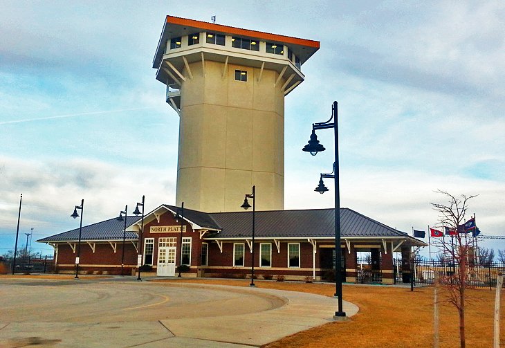 Golden Spike Tower in North Platte