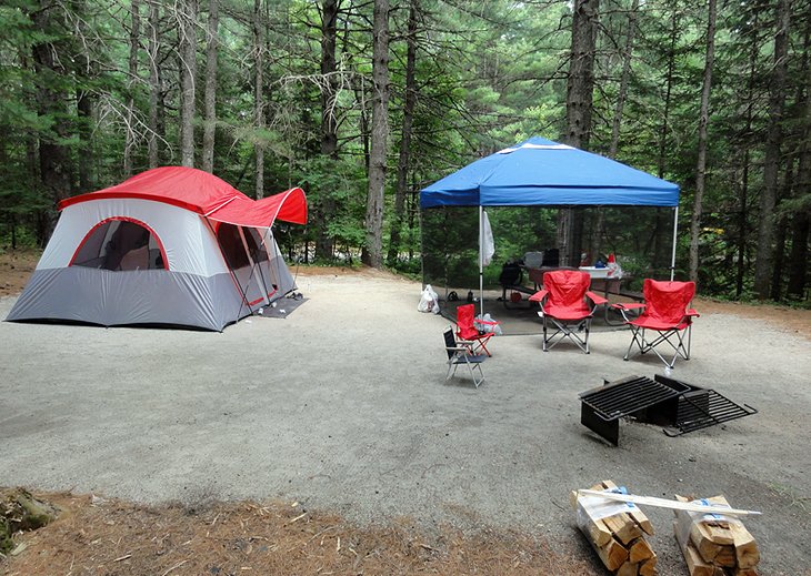 Romantic Camping New Hampshire 