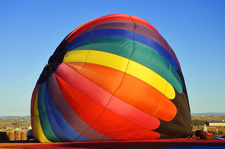 Hot-Air balloon in Taos