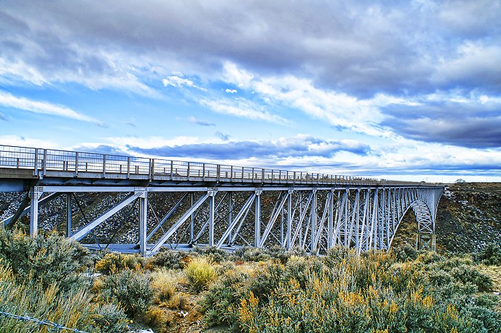 The Rio Grande Gorge and The Gorge Bridge