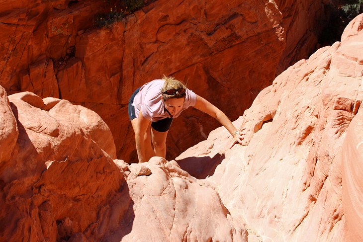 Author Lana Law on Calico Tank Trail