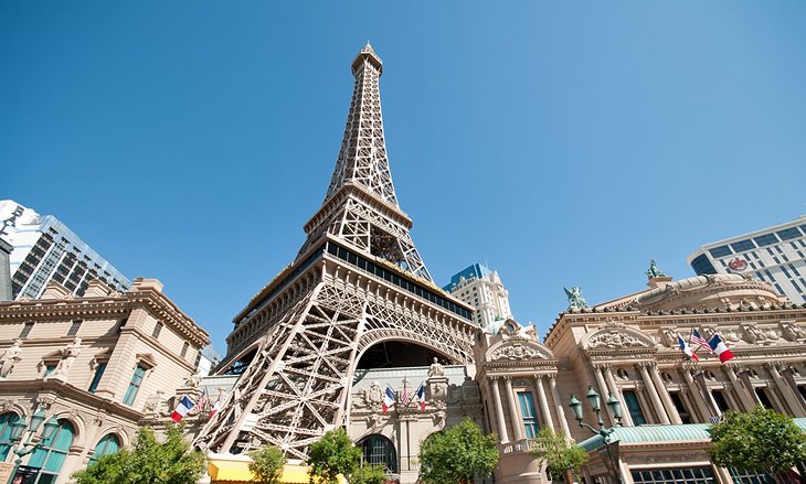 Paris Hotel and the Eiffel Tower