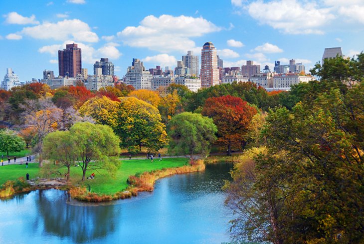 Central Park, Bethesda Fountain  Attractions in Central Park, New York