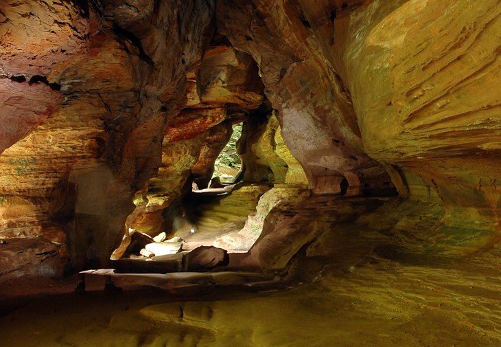 Rockshelter in Wayne National Forest