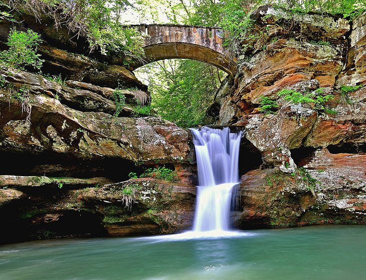 Upper Falls at Old Man's Cave