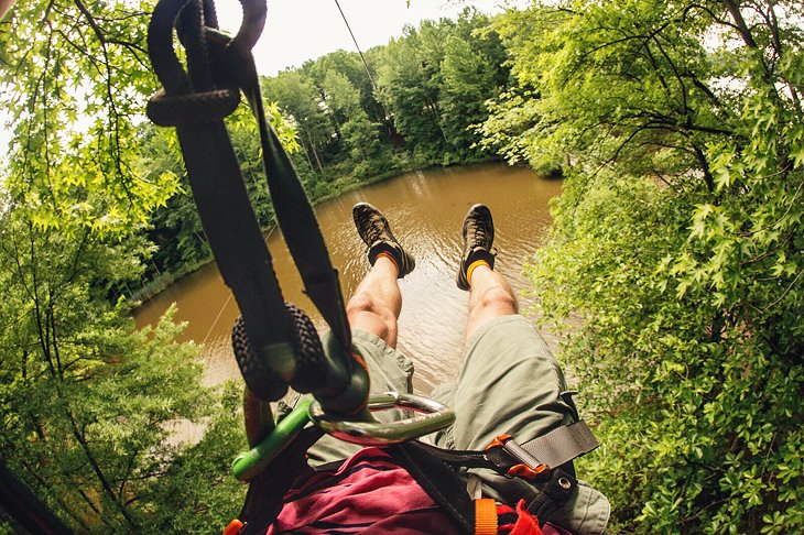 Go Ape Treetop Adventure Course