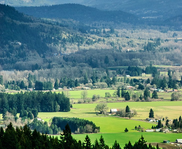 View from the top of Mount Pisgah