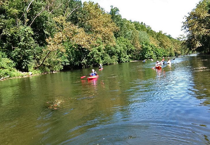 14 destinos de rafting y kayak en aguas bravas mejor calificados en Pensilvania