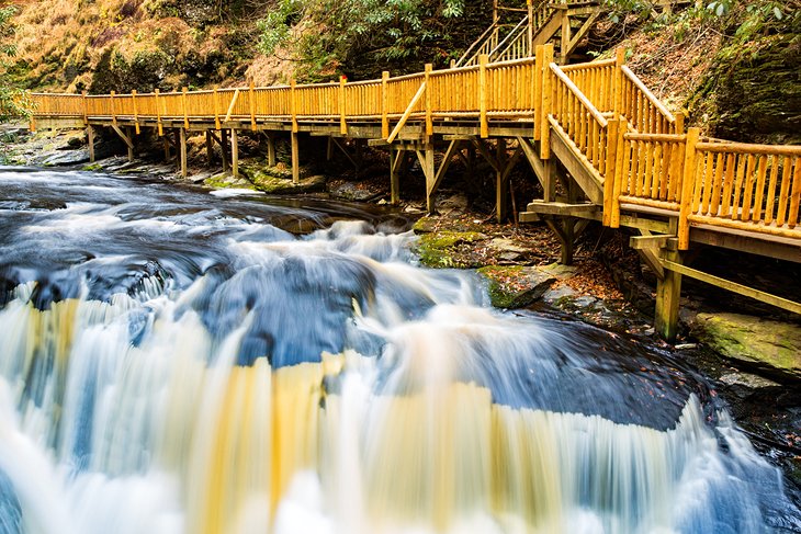 Waterfall on Little Bushkill Creek