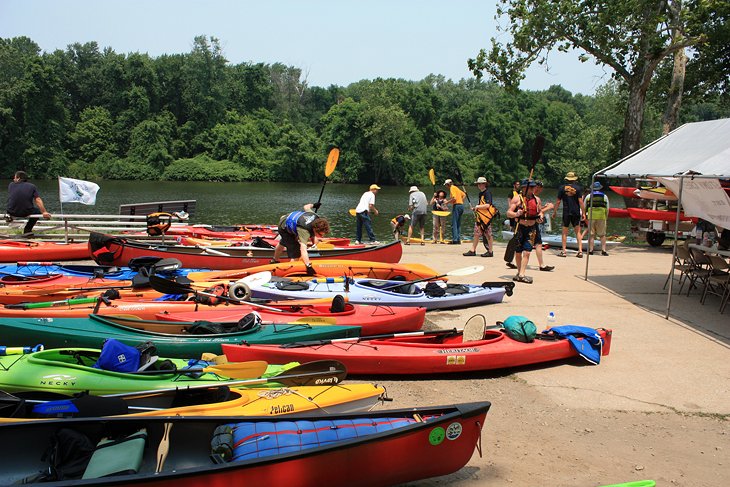 14 destinos de rafting y kayak en aguas bravas mejor calificados en Pensilvania