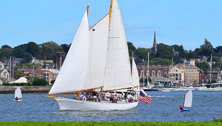 Croisière avec Newport Sailing Tours