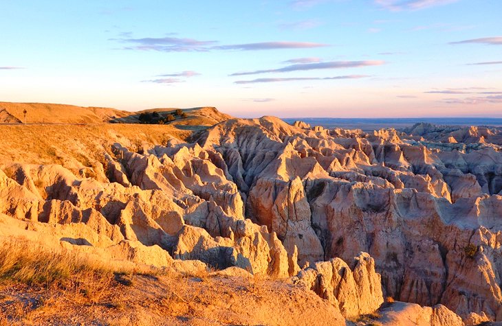 The enchanting buttes of Badlands National Park