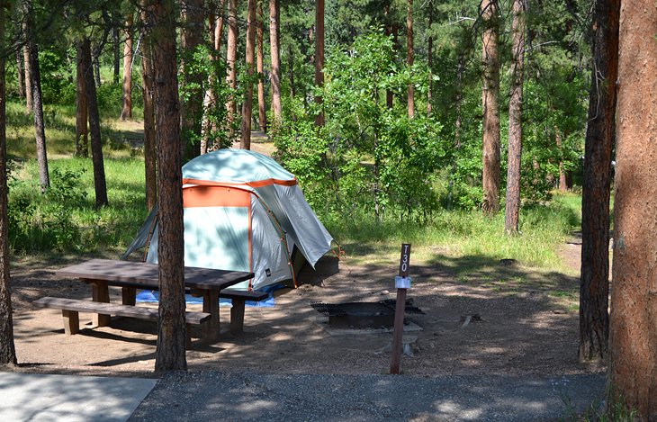 12 mejores campings cerca de Mount Rushmore, SD