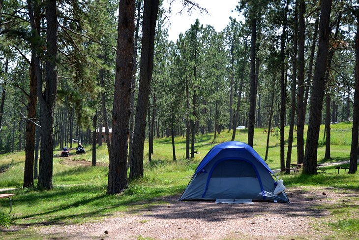 12 mejores campings cerca de Mount Rushmore, SD