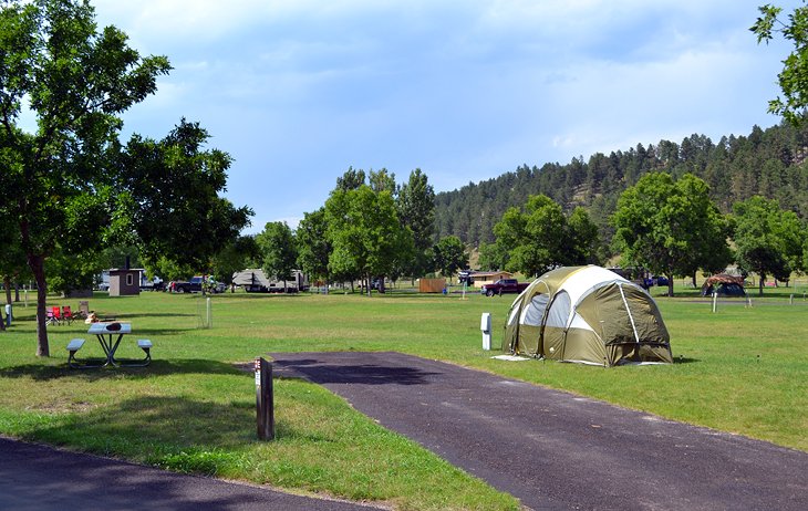 12 mejores campings cerca de Mount Rushmore, SD