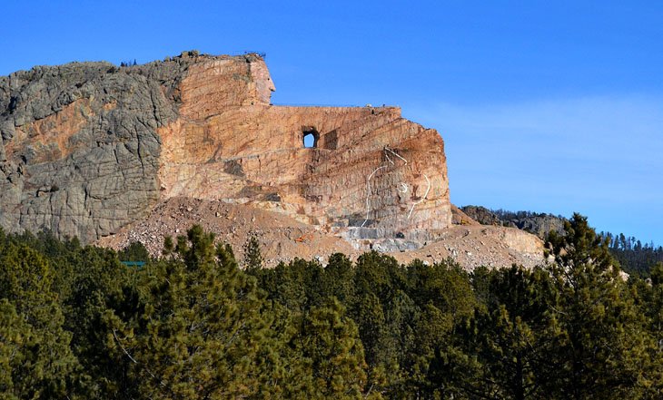 razy Horse Memorial, near Horse Thief Campground and RV Resort