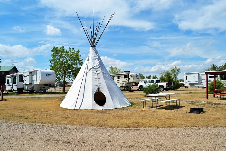 A permanent teepee