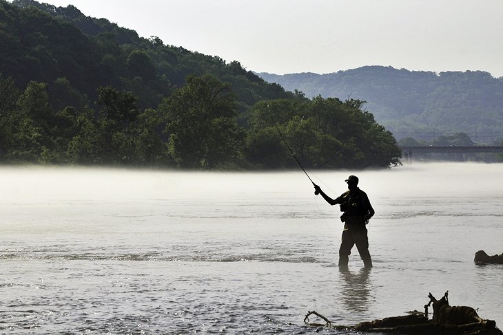 Fly fishing in Tennessee