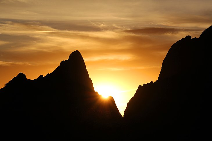 Sunset over the Window