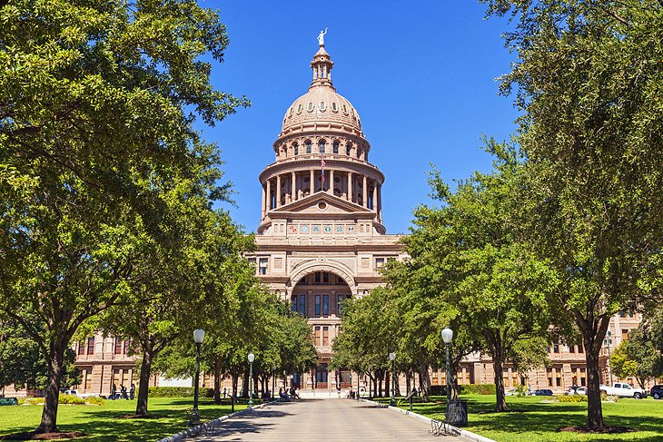 The Texas State Capitol in Austin