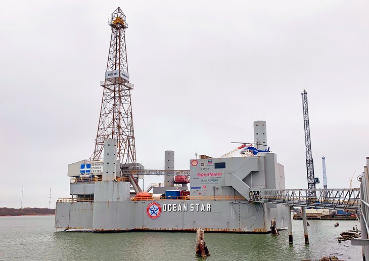 Musée et plate-forme de forage offshore Ocean Star