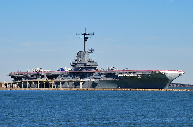 The USS Lexington, Corpus Christi