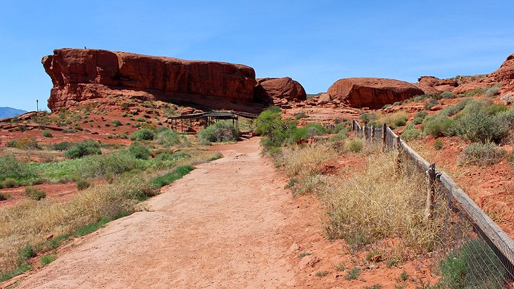 Hiking in Pioneer Park, St. George