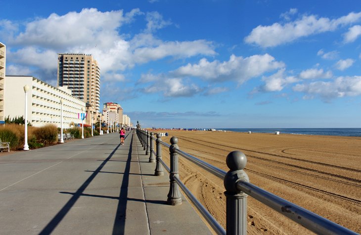 Virginia Beach Boardwalk and Resort Beach