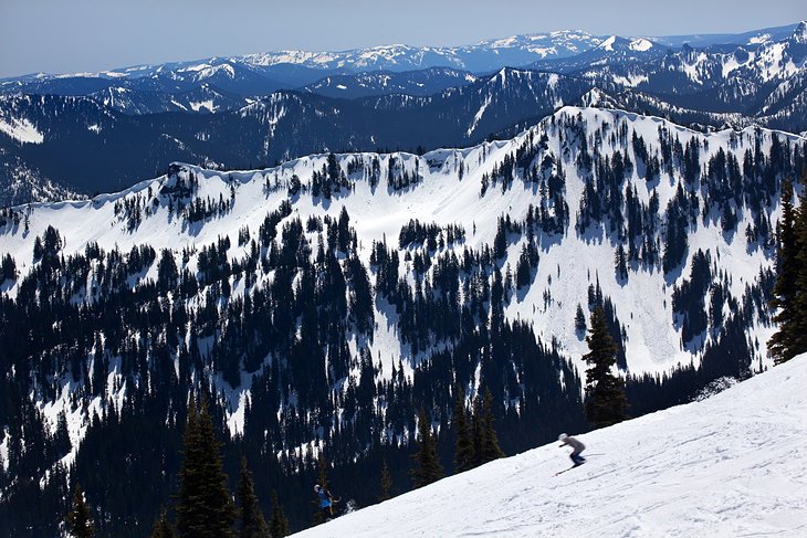 10 estaciones de esquí mejor calificadas en el estado de Washington