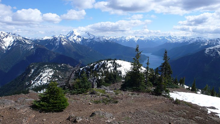 10 caminatas mejor calificadas en el Parque Nacional North Cascades, WA