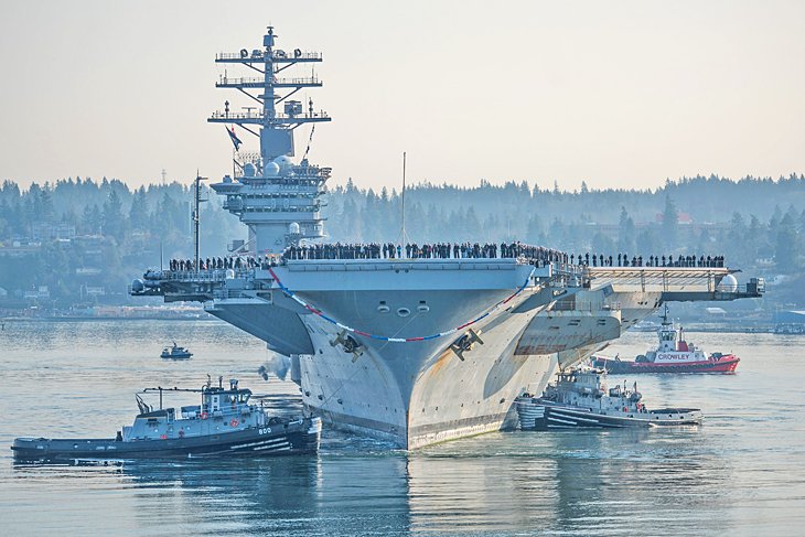 US aircraft carrier returning to Bremerton