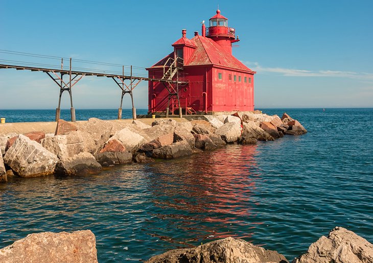 Lighthouse at Sturgeon Bay