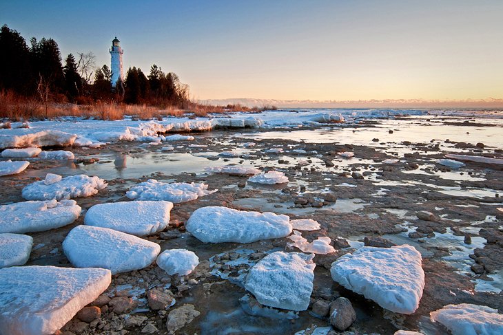 Canal Island Lighthouse, Door County