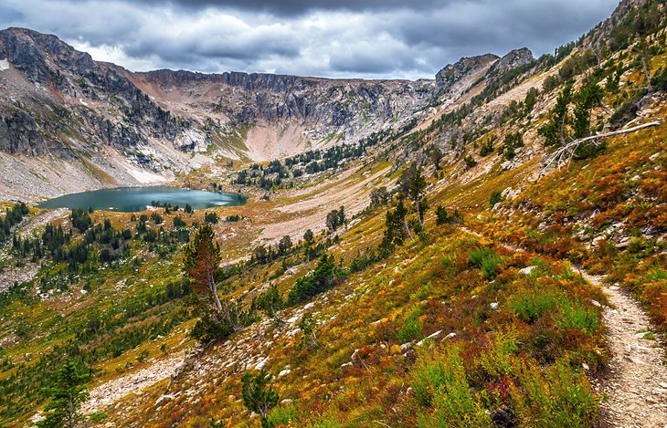 Lake Solitude from Paintbrush Divide