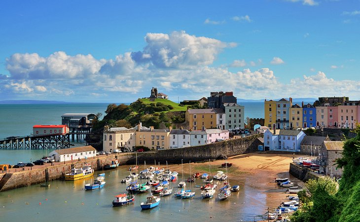 Picturesque Tenby Harbour