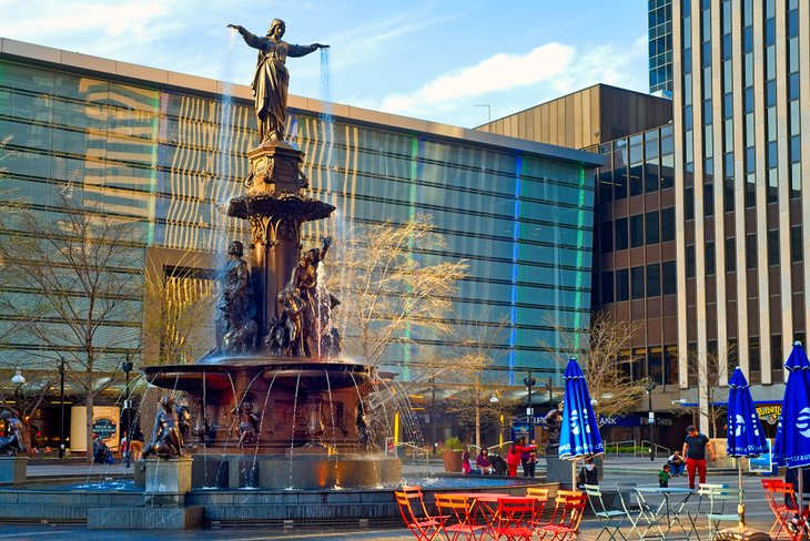 Place de la fontaine, Cincinnati