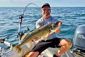 Lake Erie Perch and Walleye Fishing